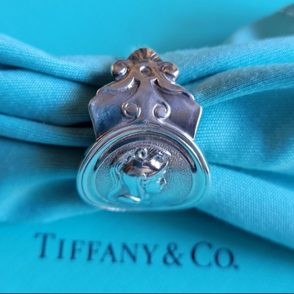 1863 Tiffany & Company Spartan Spoon Ring in Sterling Silver #73 - Picture 7 of 16